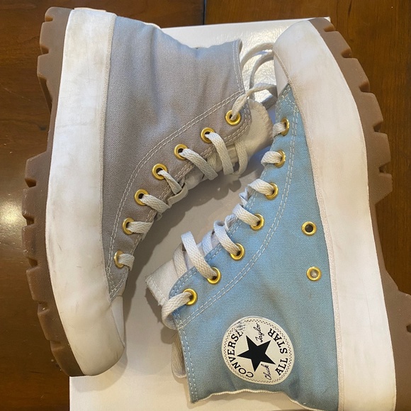 Custom Colored Platform Converse - Picture 1 of 7